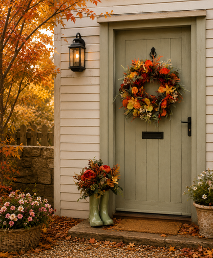 Autumn Ceramic Welly Planter — Limited Collection