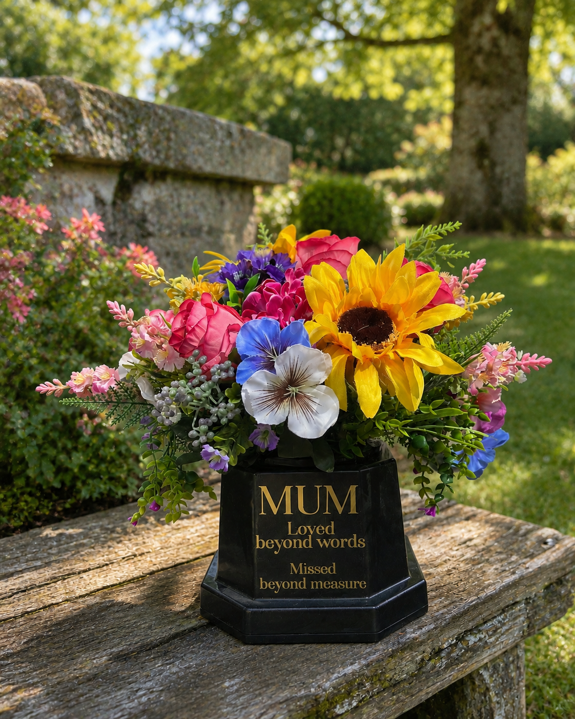 Memorial Grave Pot